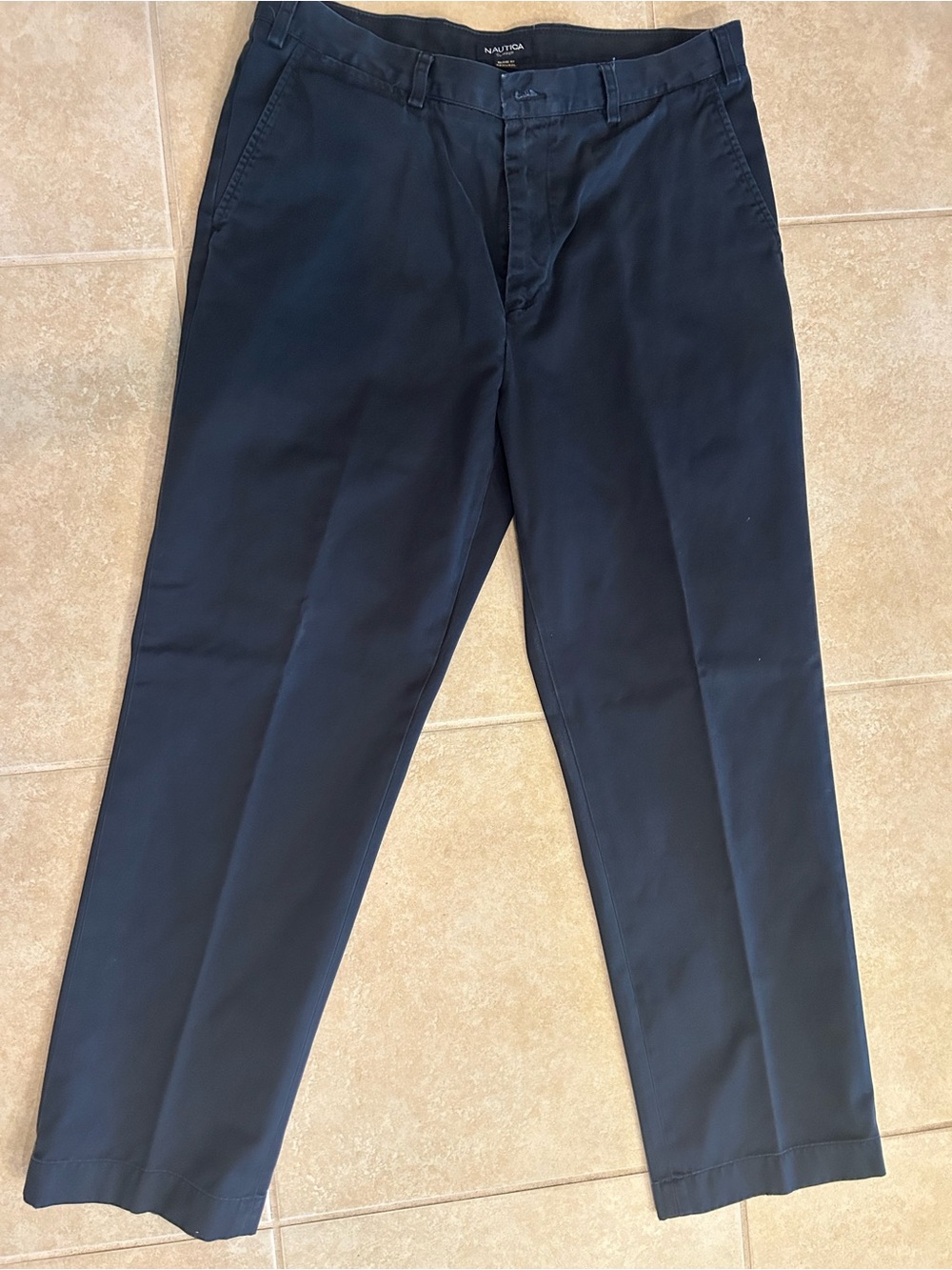 Nautica Men’s Dark Navy Chinos